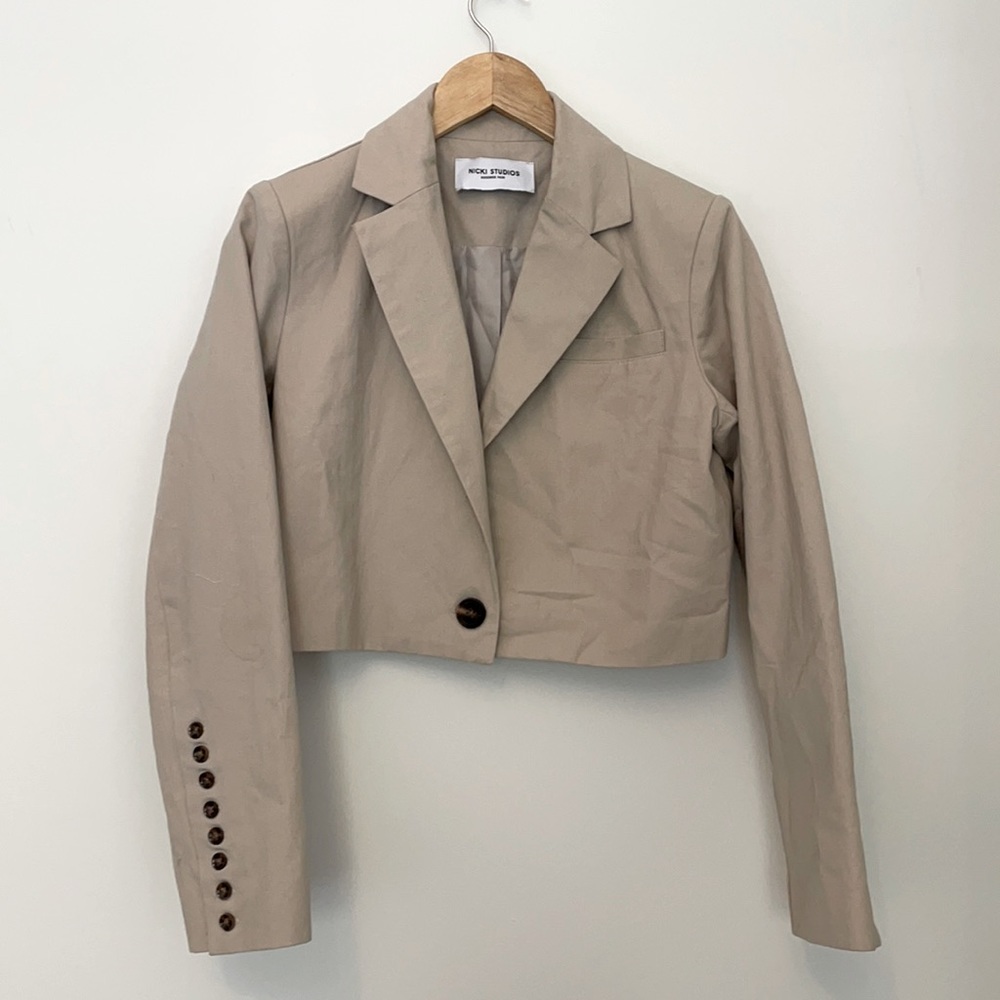 Nicki Studios Cropped Blazer